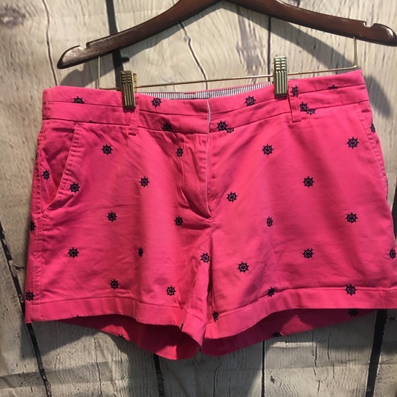 British Khaki Pink Shorts - Picture 2 of 5